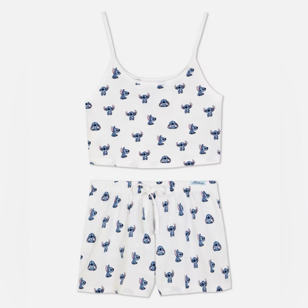 Disney’s Stitch Cropped Cami Set